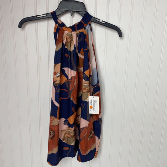 TIE NECK SLEEVLESS TOP