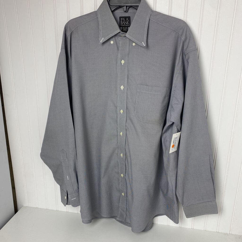 MENS LONG SLEEVE BUTTON DOWN DRESS SHIRT