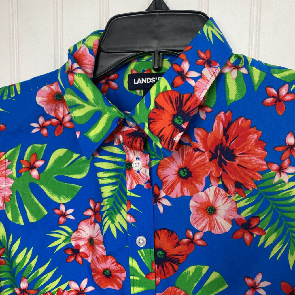 FLORAL SLEEVLESS TOP