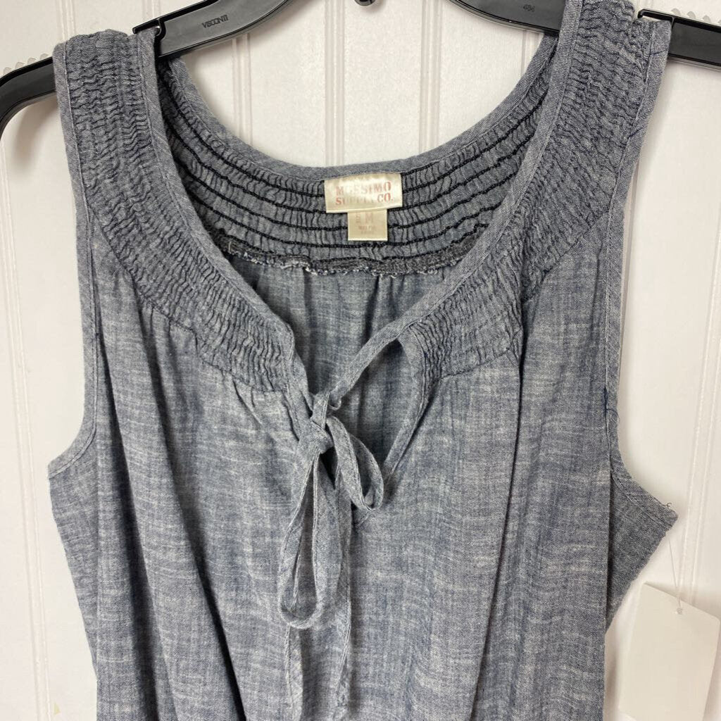 SLEEVLESS SHORT ROMPER