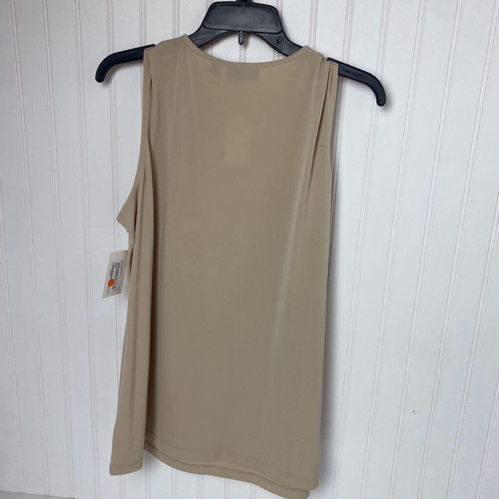 RINESTONE COLLAR SLEEVLESS