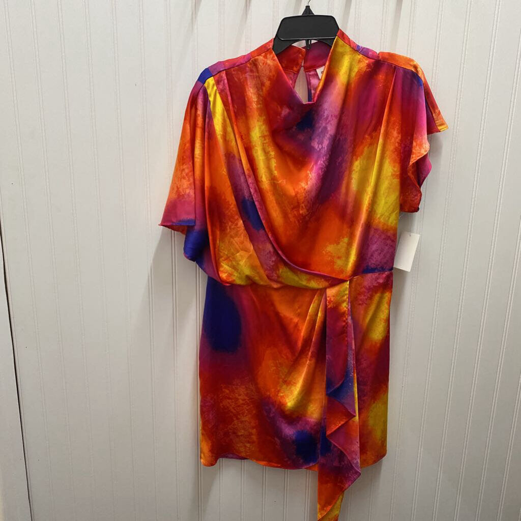 SATIN TYE DIED DRESS