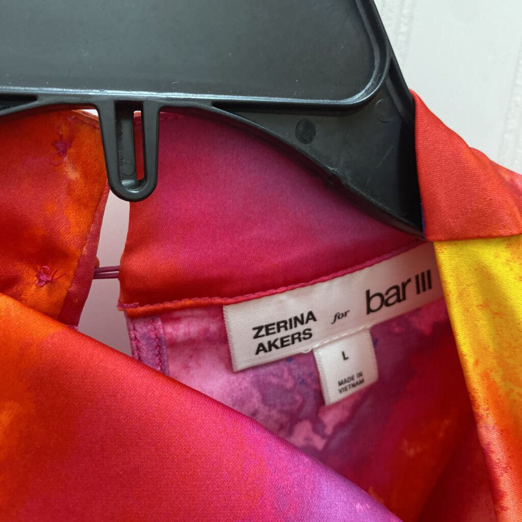 SATIN TYE DIED DRESS