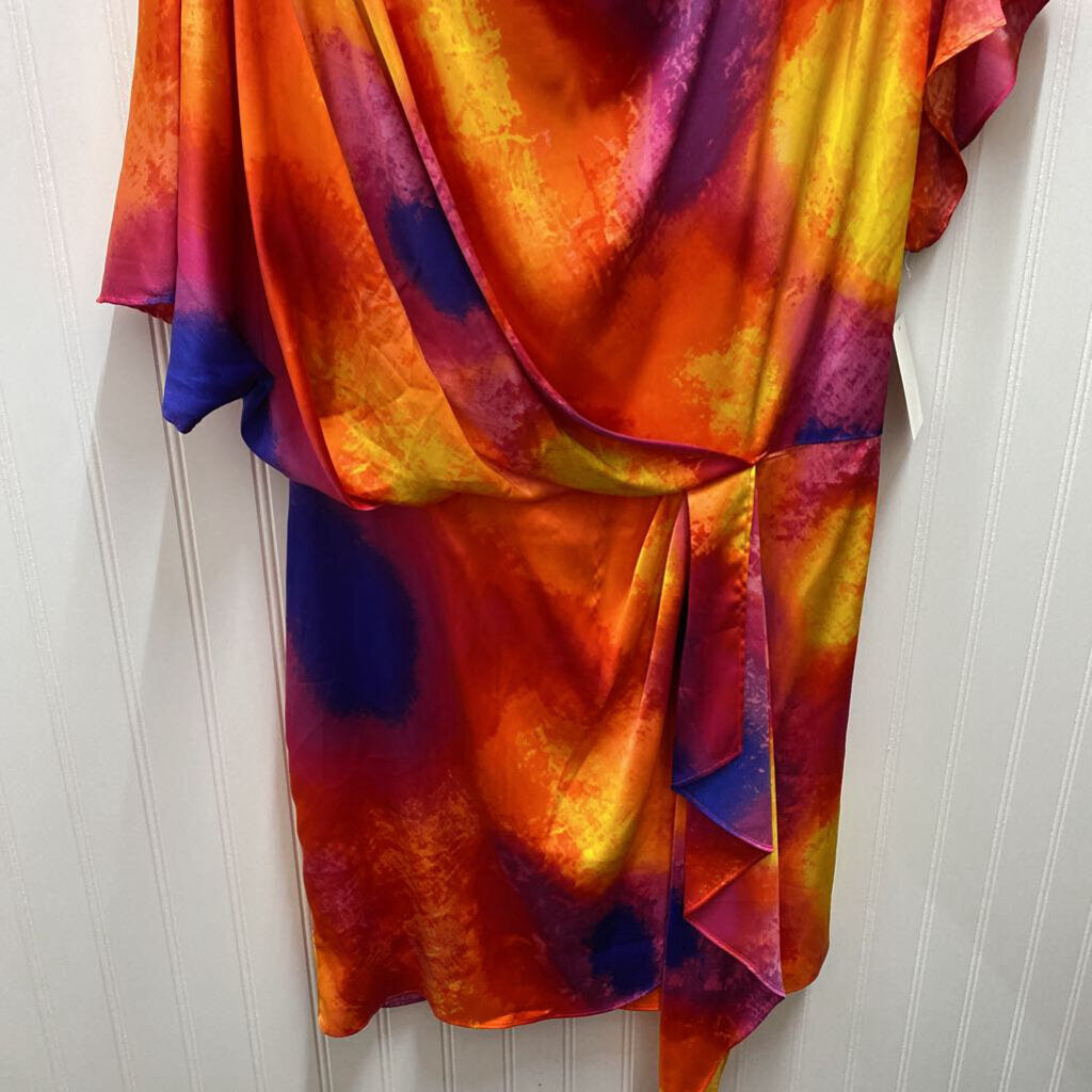 SATIN TYE DIED DRESS