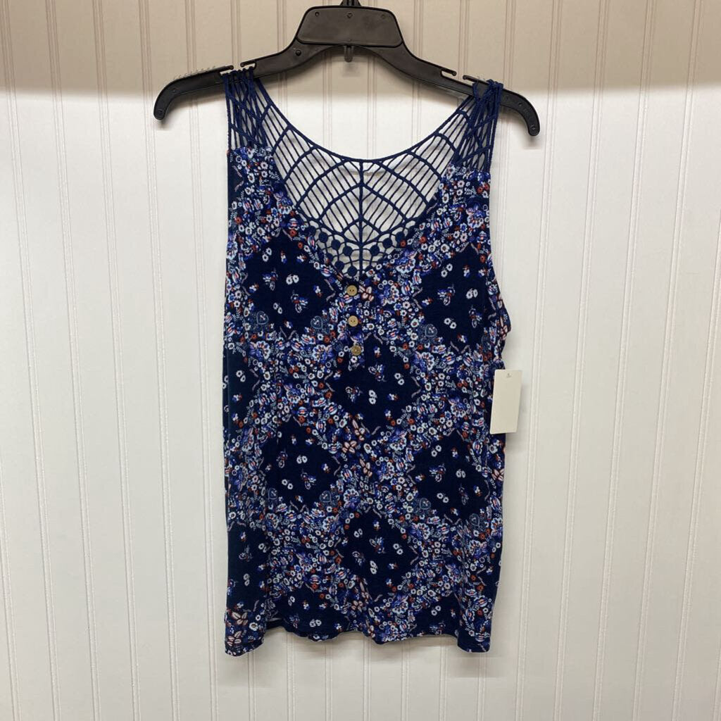 FLORAL SLEEVLESS TOP