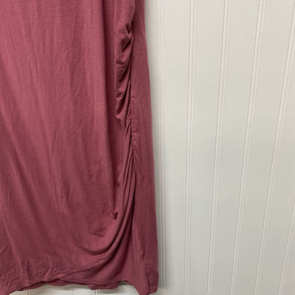 SLEEVLESS T SHIRT DRESS