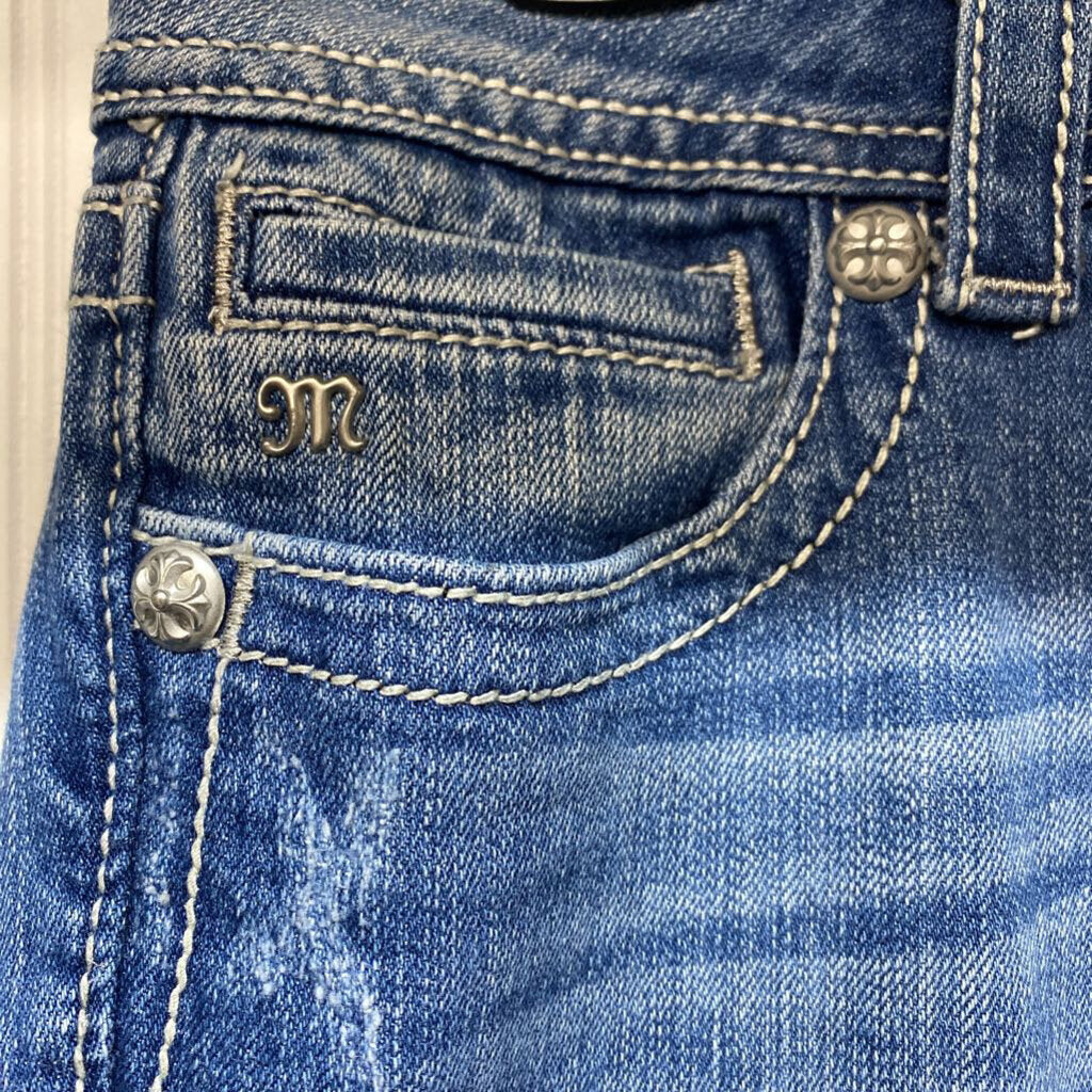 BLING POCKET WIDE LEGGED