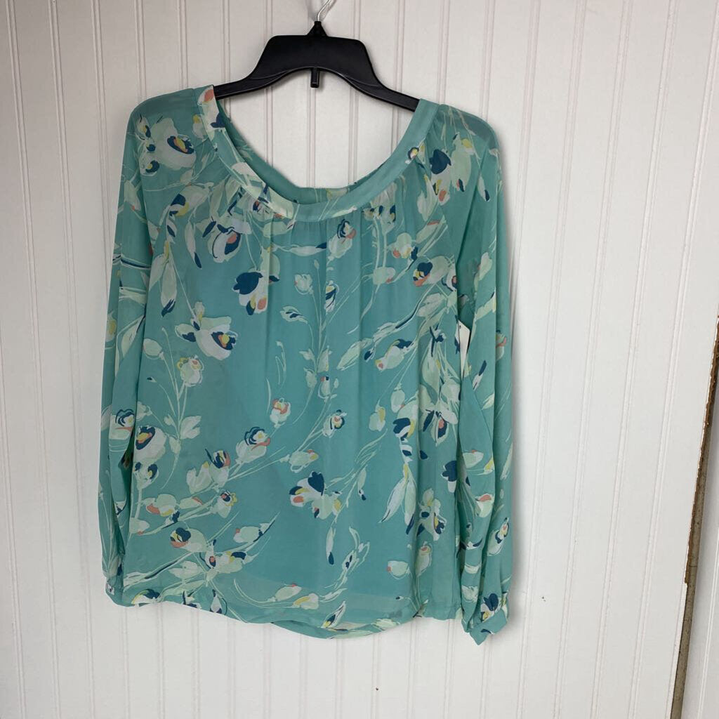 SHEER LONG SLEEVE TOP WITH TANK