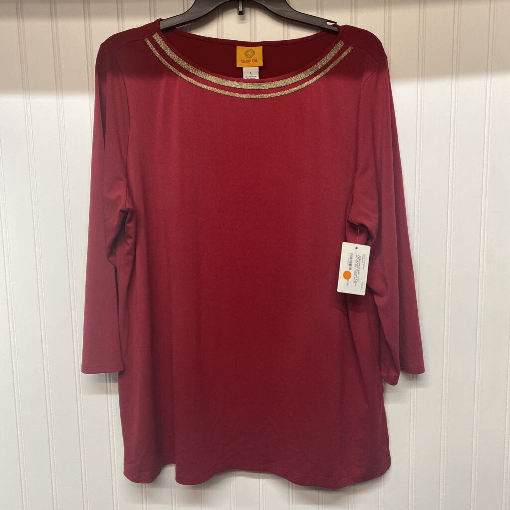 LONG SLEEVE KNIT TOP