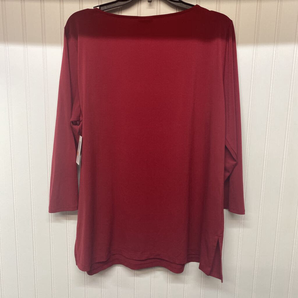 LONG SLEEVE KNIT TOP