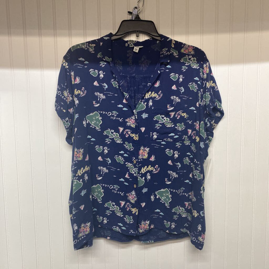 SHORT SLEEVE BUTTON UP