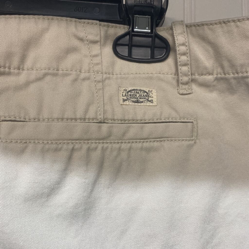 LADIES KHAKI SHORTS