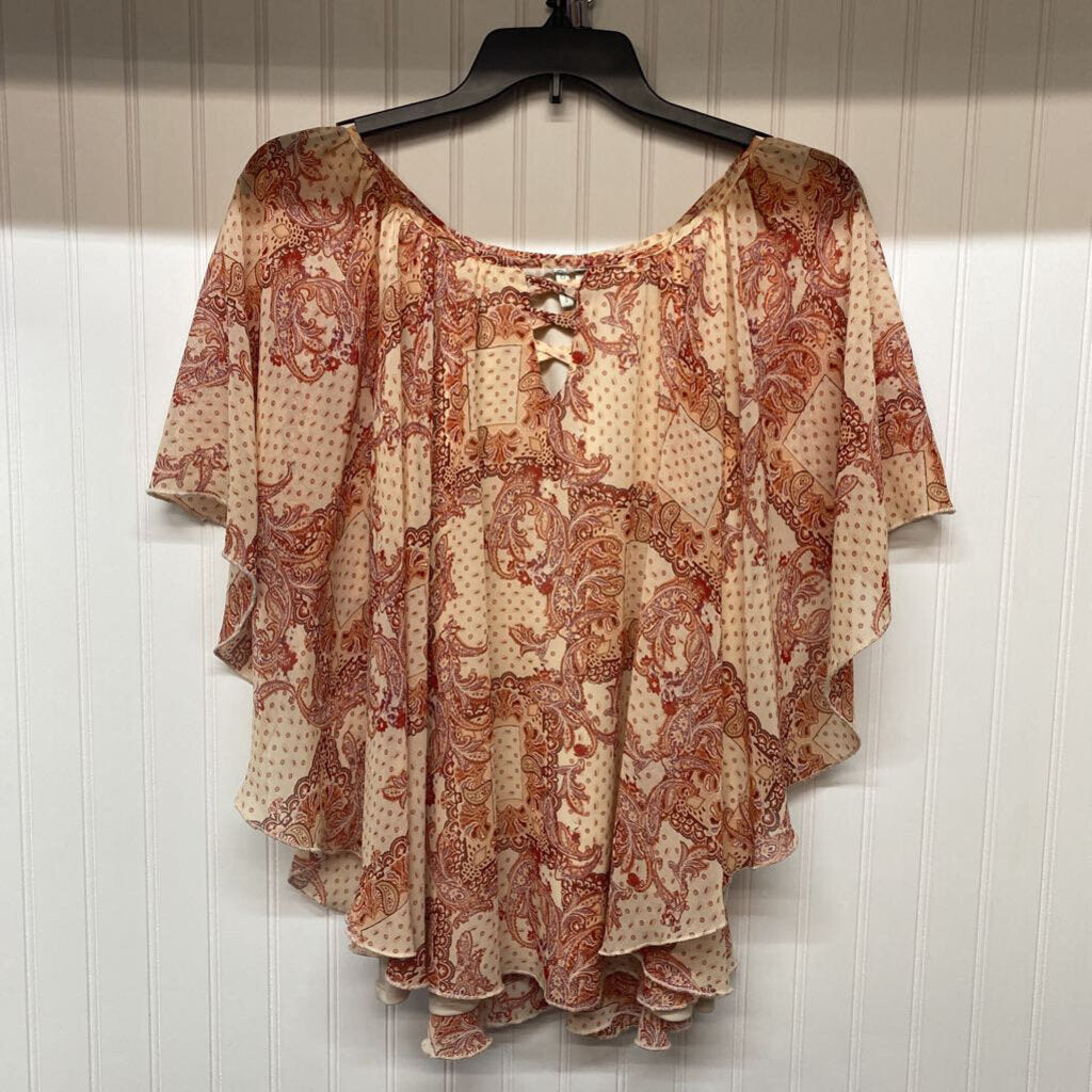 LINED SHEER PONCHO