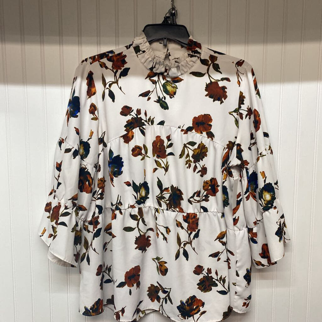 LONG SLEEVE BABY DOLL TOP