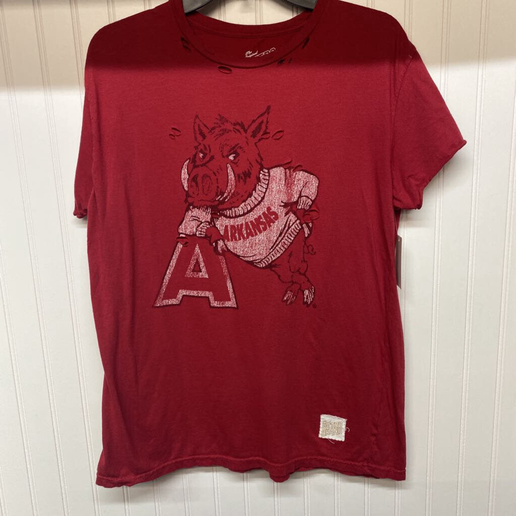 *RAZORBACK DISTRESSED TEE