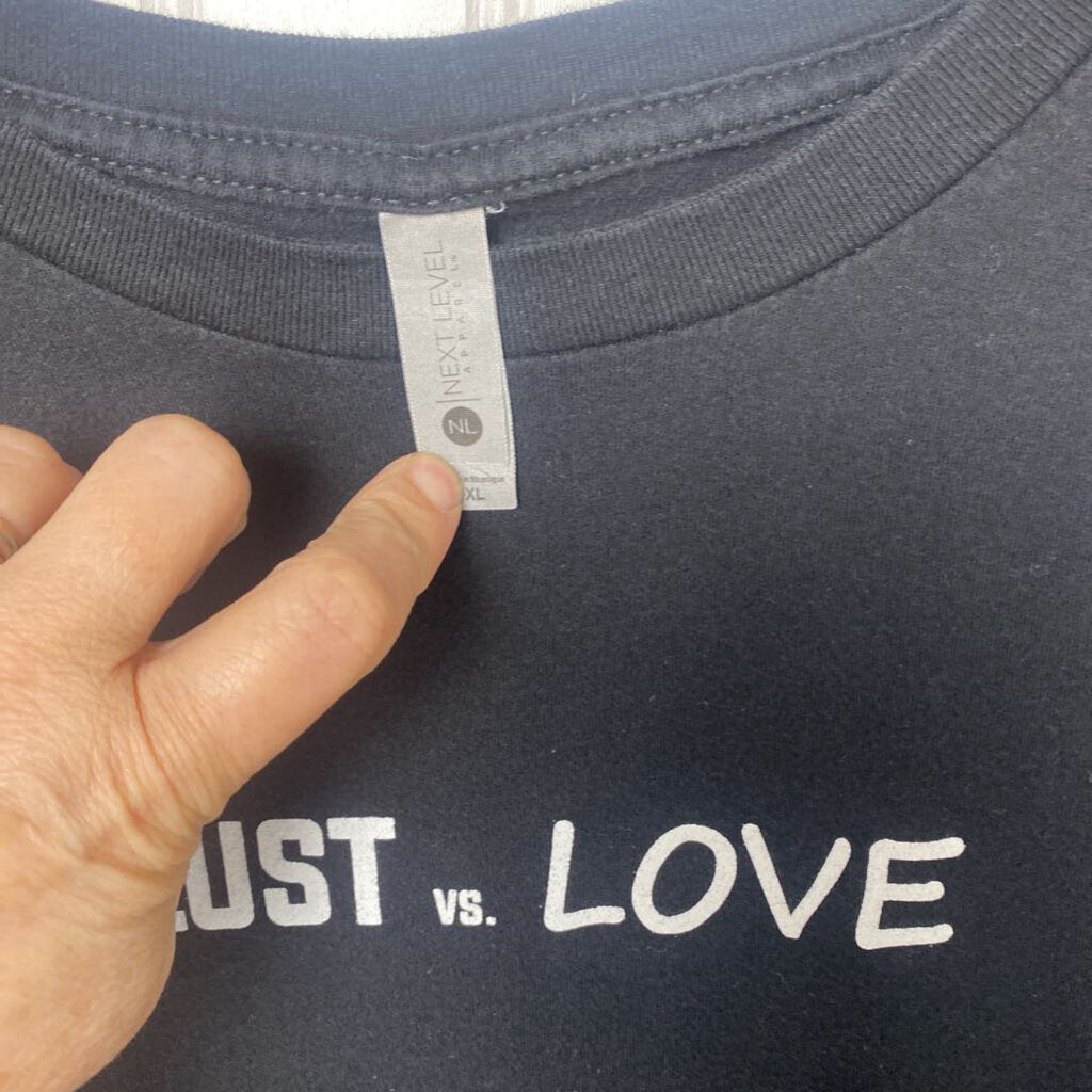 *LUST VS LOVE GRAPHIC TEE