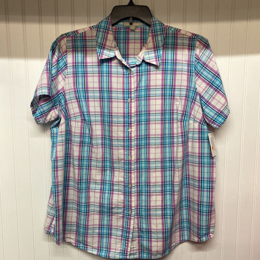 SHORT SLEEVE BUTTON UP