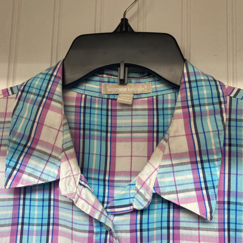 SHORT SLEEVE BUTTON UP