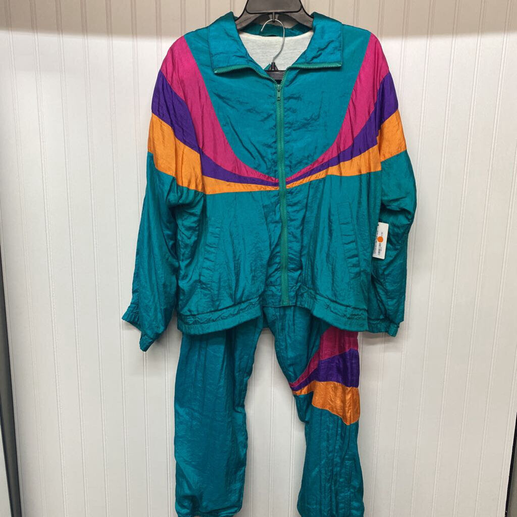 *2PC WINDBREAKER SET RETRO VINTAGE