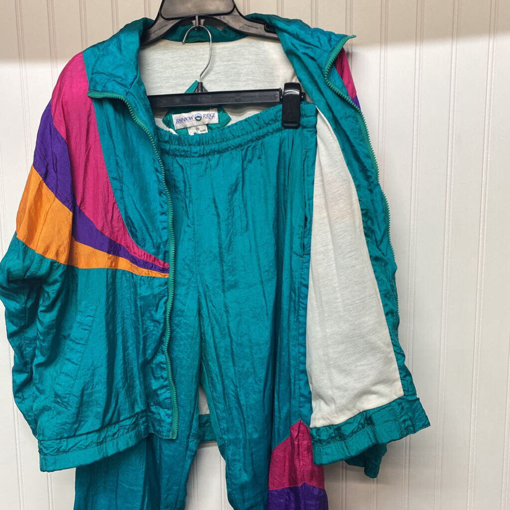 *2PC WINDBREAKER SET RETRO VINTAGE
