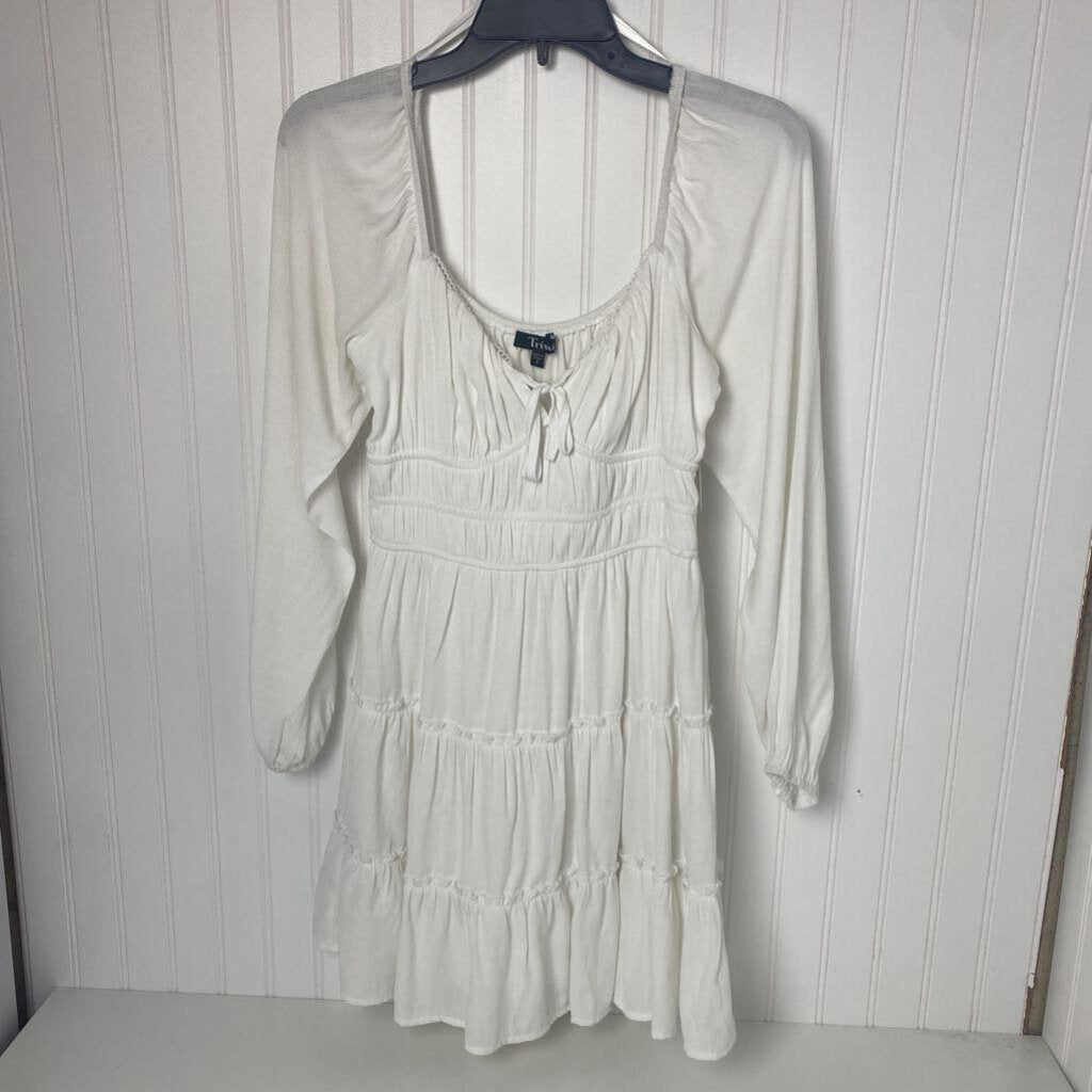 LONG SLEEVE SHORT DRESS