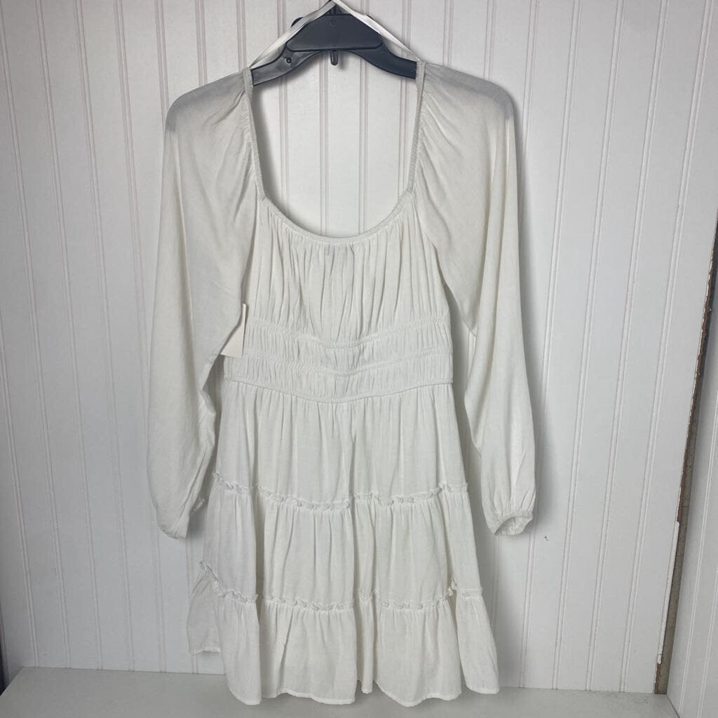 LONG SLEEVE SHORT DRESS