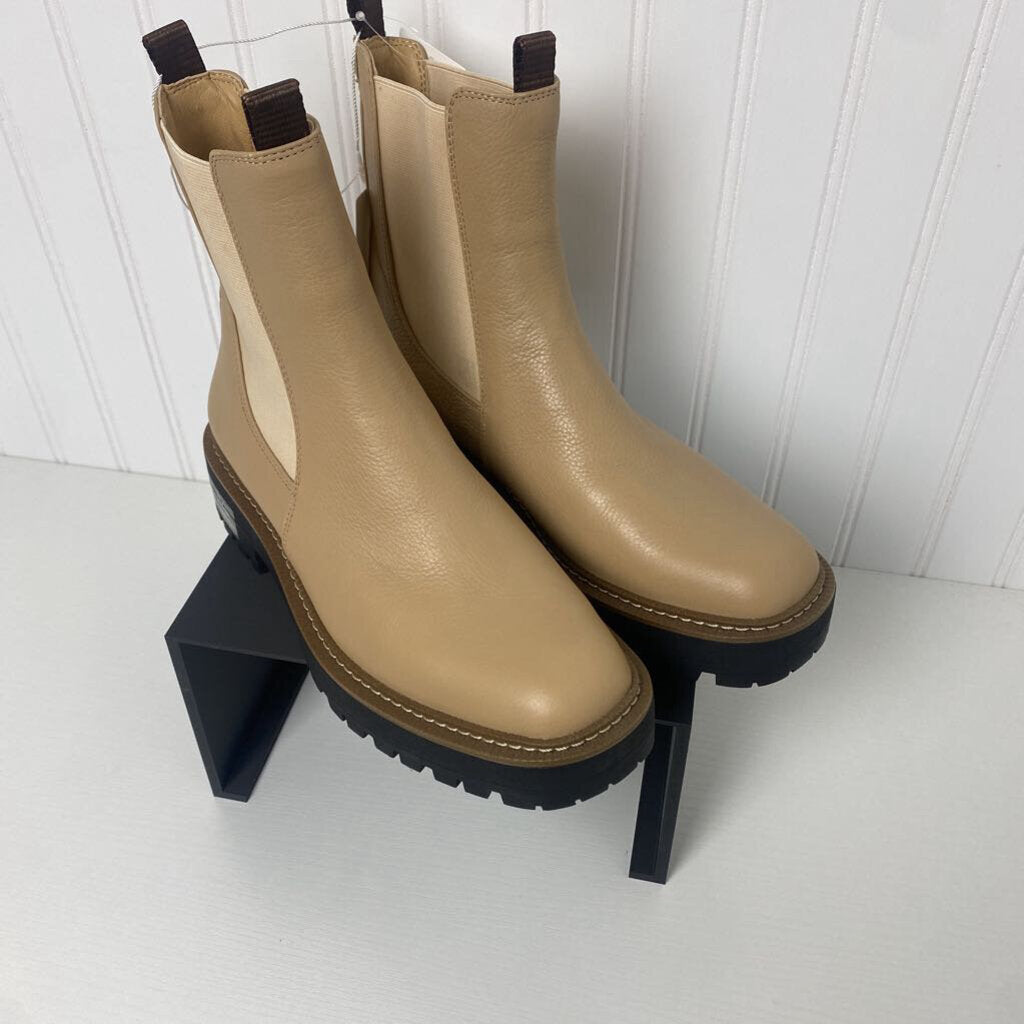 *SLIDE ON LEATHER BOOT HIGH END BRAND