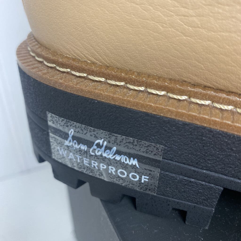 *SLIDE ON LEATHER BOOT HIGH END BRAND