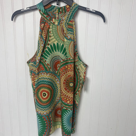 SLEEVELESS HALTER TOP