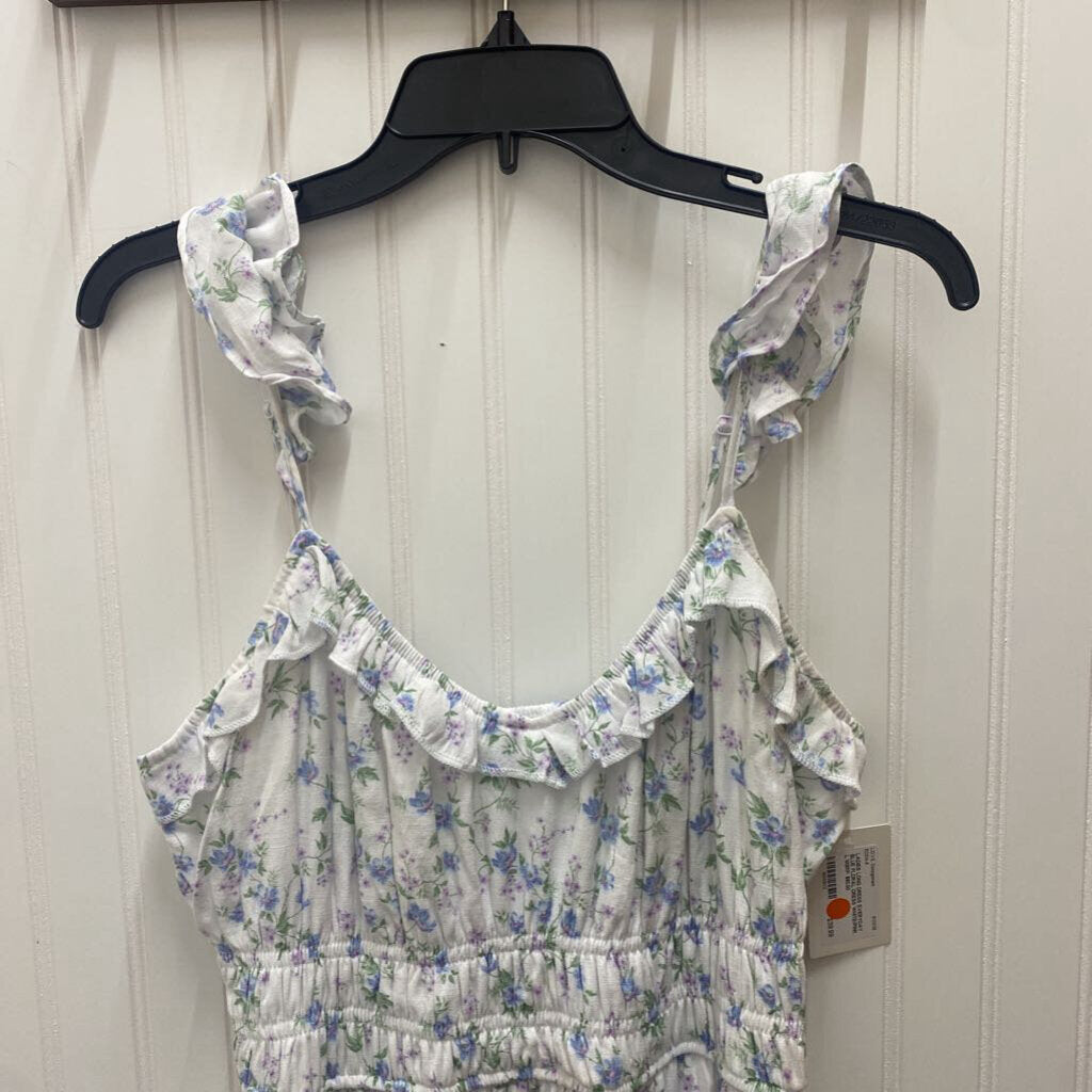 BLUE FLORAL DRESS