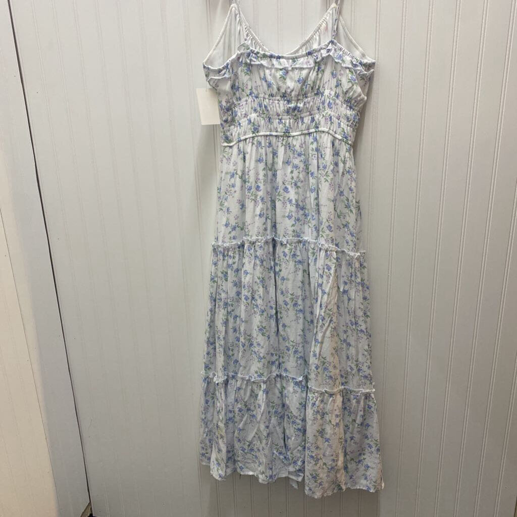 BLUE FLORAL DRESS