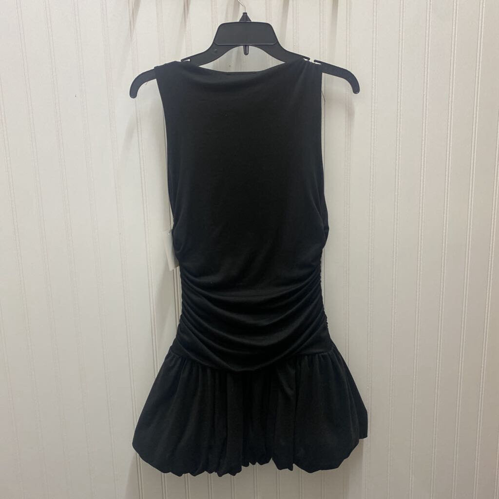 BLACK SHORT DRESS