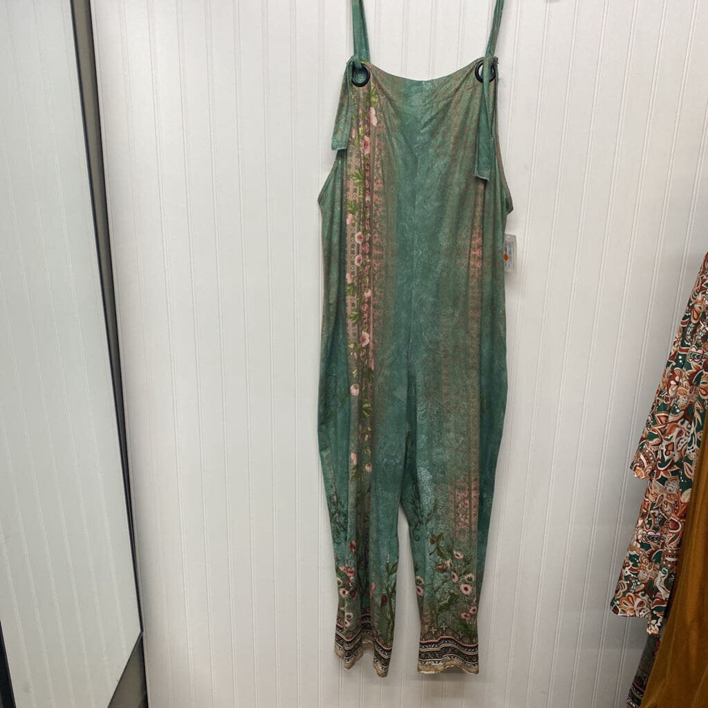 GREEN RUSTIC OVERALL
