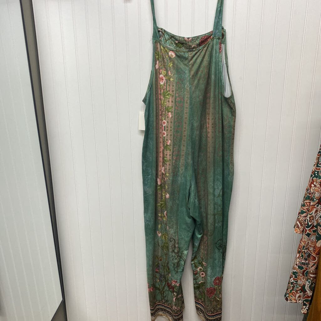 GREEN RUSTIC OVERALL