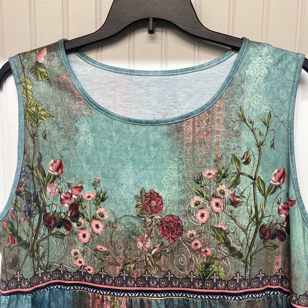 RUSTIC PRINT DRESS