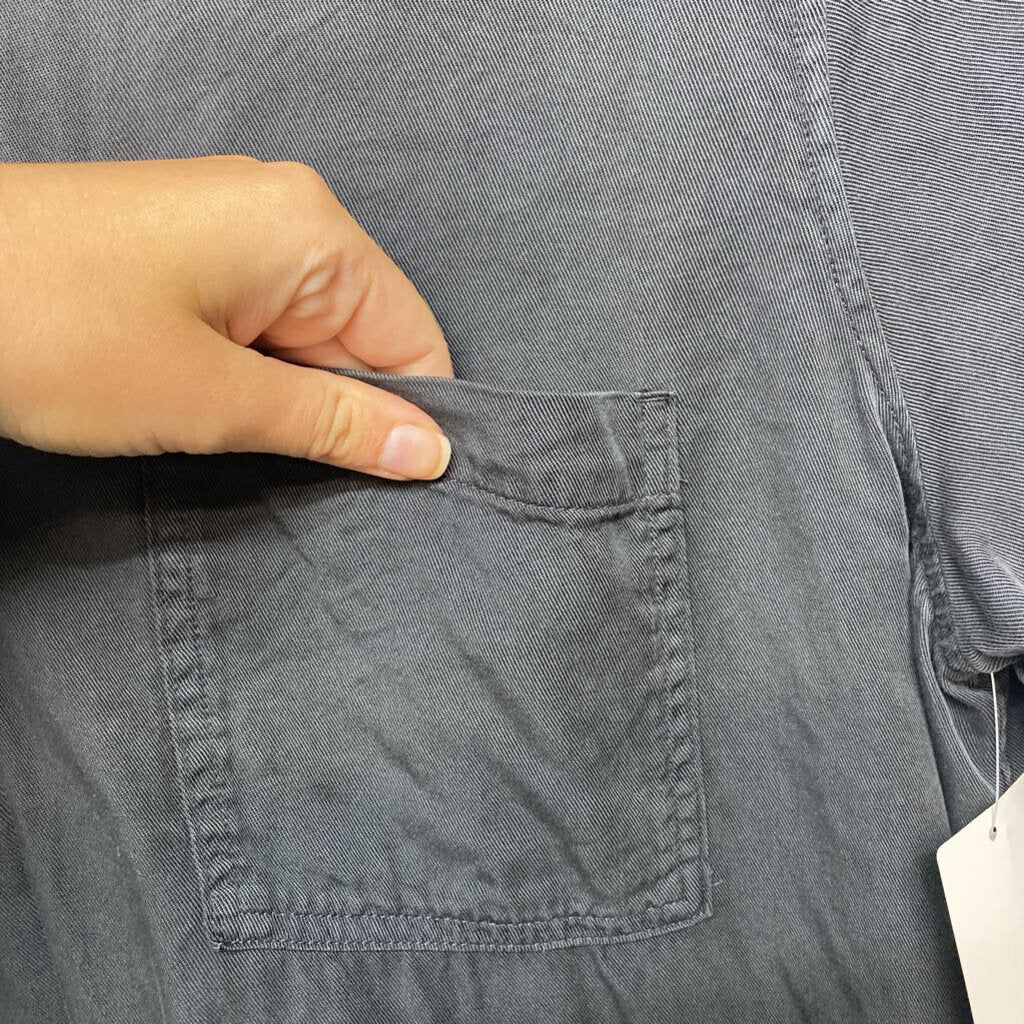 GRAY T SHIRT DRESS