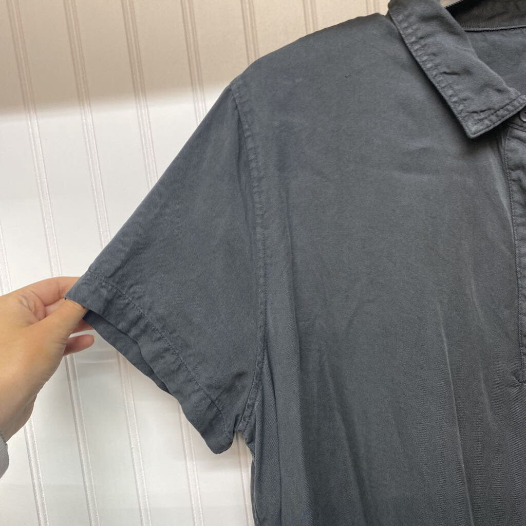 GRAY T SHIRT DRESS