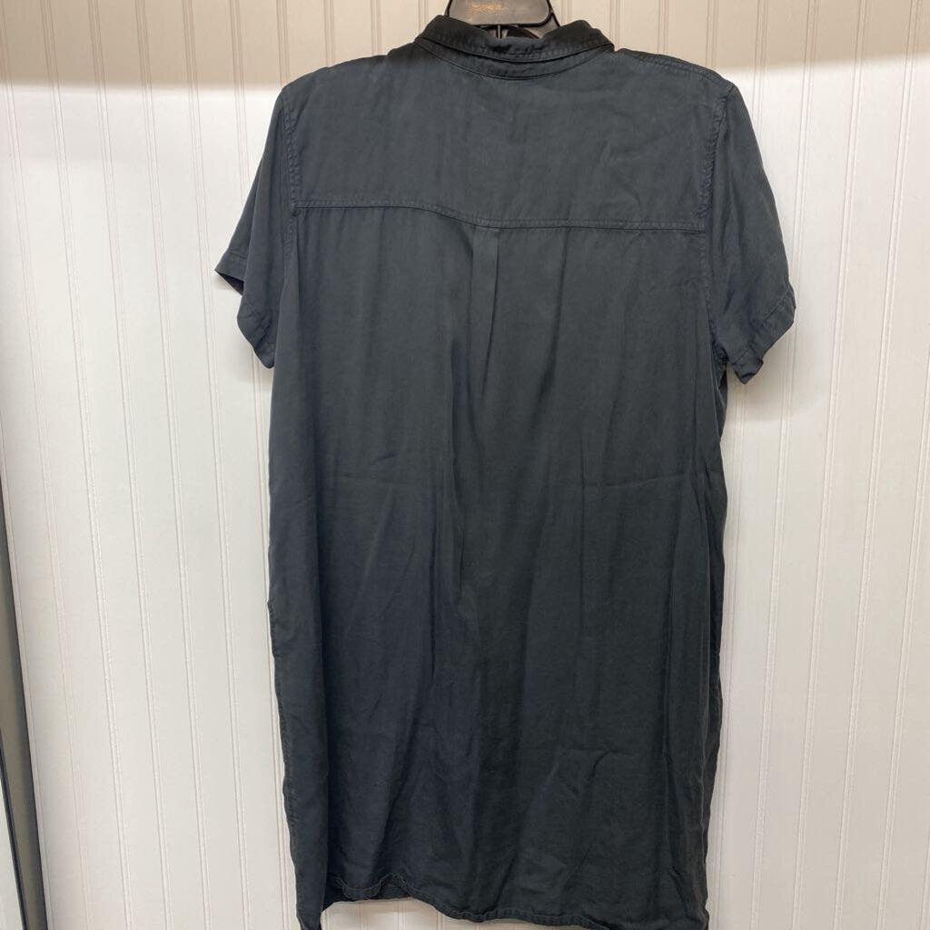 GRAY T SHIRT DRESS