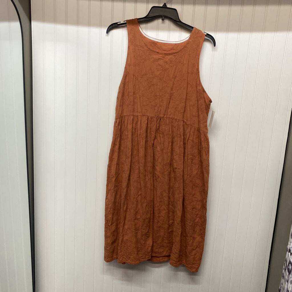 ORANGE SHORT DRESS