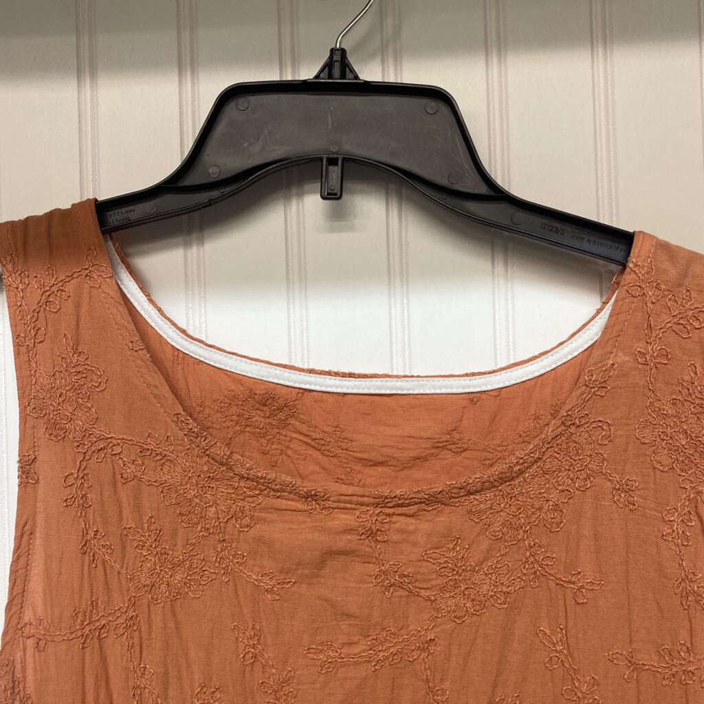 ORANGE SHORT DRESS