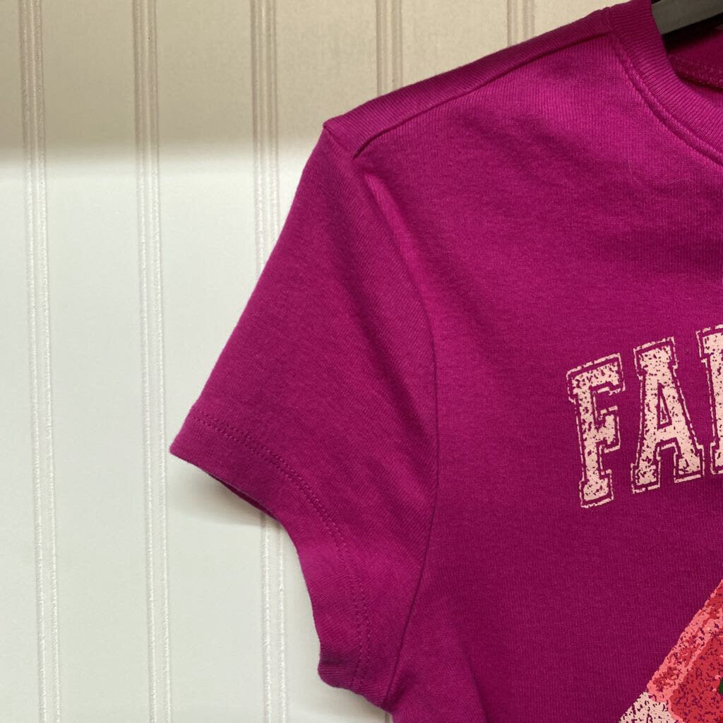 * LADIES "FARM FRESH " GRAPHIC TEE CROPPED