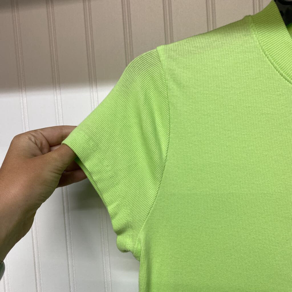 *SHORT SLEEVE BASIC RIBBED TEE