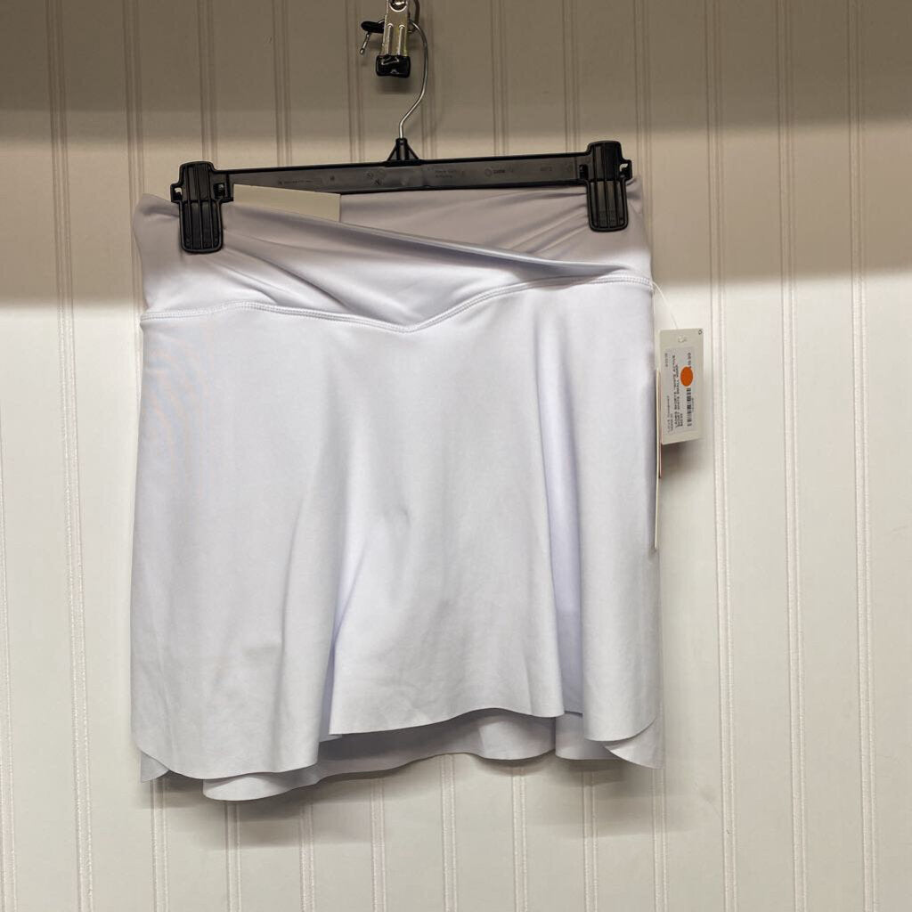 *WHITE ACTIVE SKORT