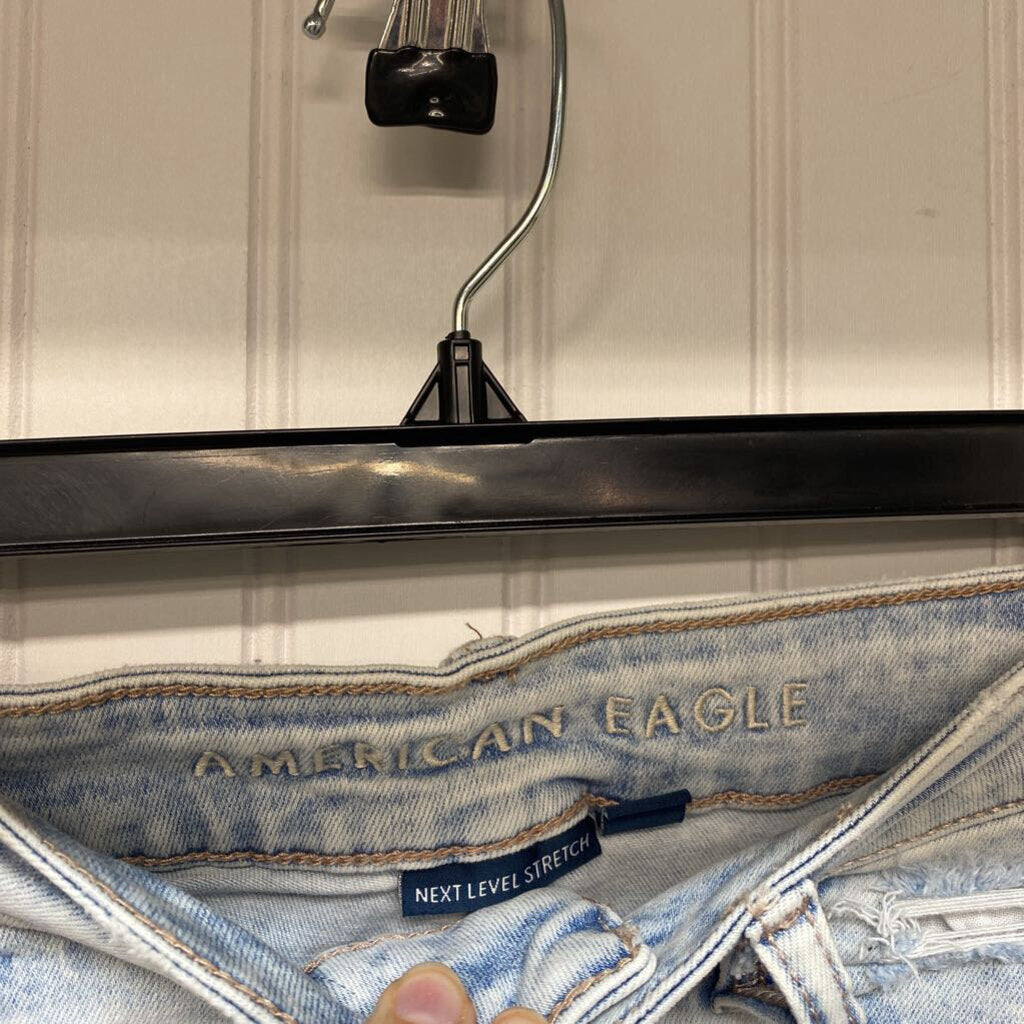 *DENIM DISTRESSED CUT OFF SHORTS