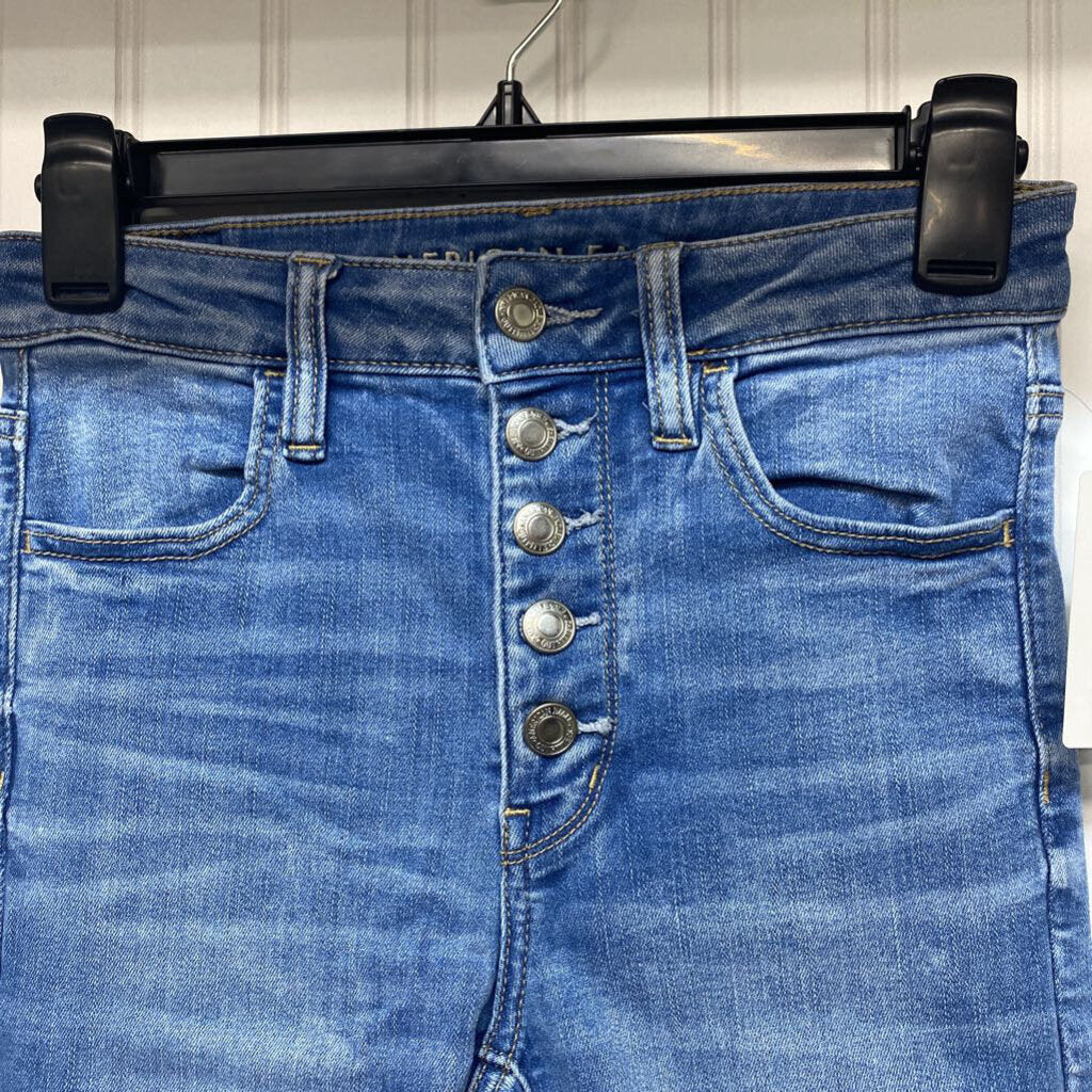 *BUTTON FLY BASIC JEANS