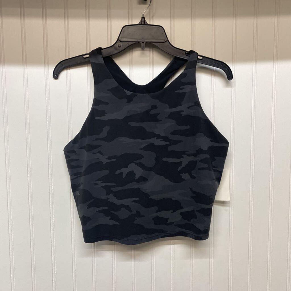 CAMOFLAGE CROPPED TANK TOP