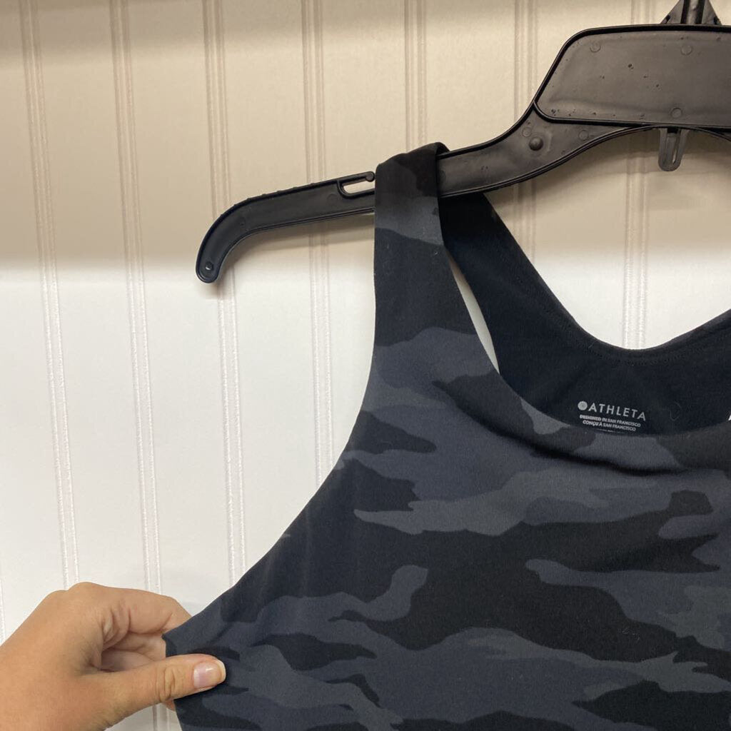 CAMOFLAGE CROPPED TANK TOP