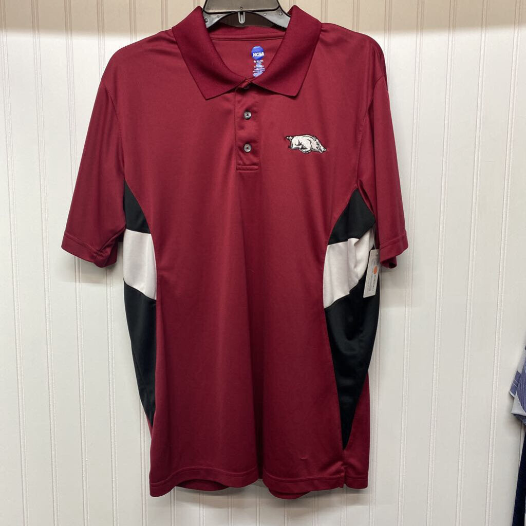 *NCAA RAZORBACK POLO