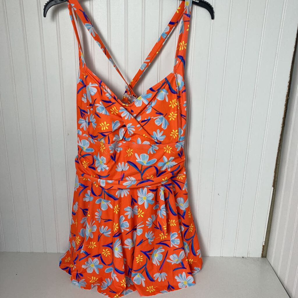 WOMENS PLUS SWIMDRESS