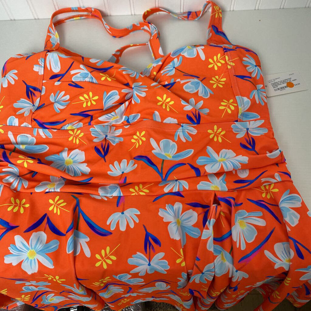 WOMENS PLUS SWIMDRESS
